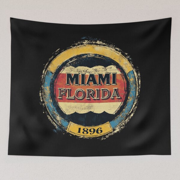 Item preview, Miami - Florida - US designed and sold by GoodOldVintage.