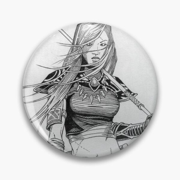 Item preview, Female Asian Warrior designed and sold by bobgiadrosich.