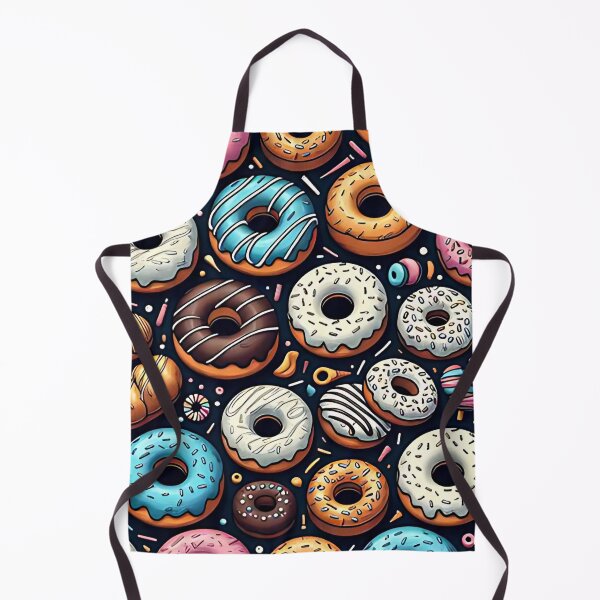 Item preview, Colorful donut pattern designed and sold by Haji Kamora.