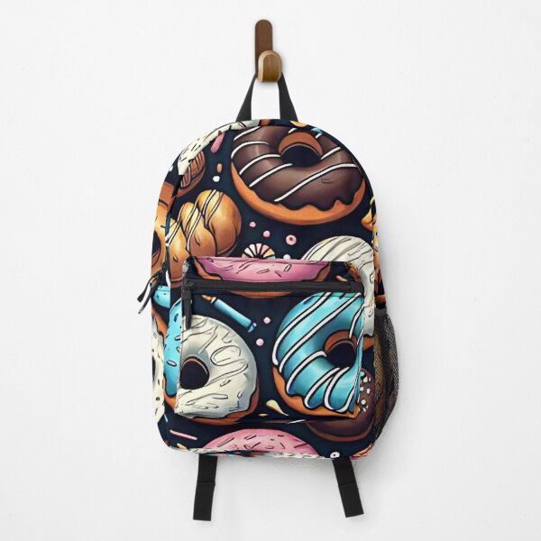 Item preview, Colorful donut pattern designed and sold by Haji  Kamora.