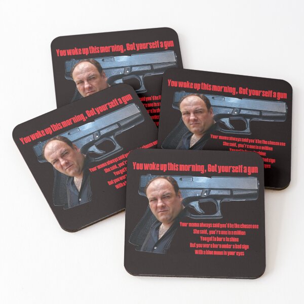 Artikelvorschau, Tony Soprano - Hol dir eine Waffe entworfen und verkauft von Scott Bradley Musgrave.