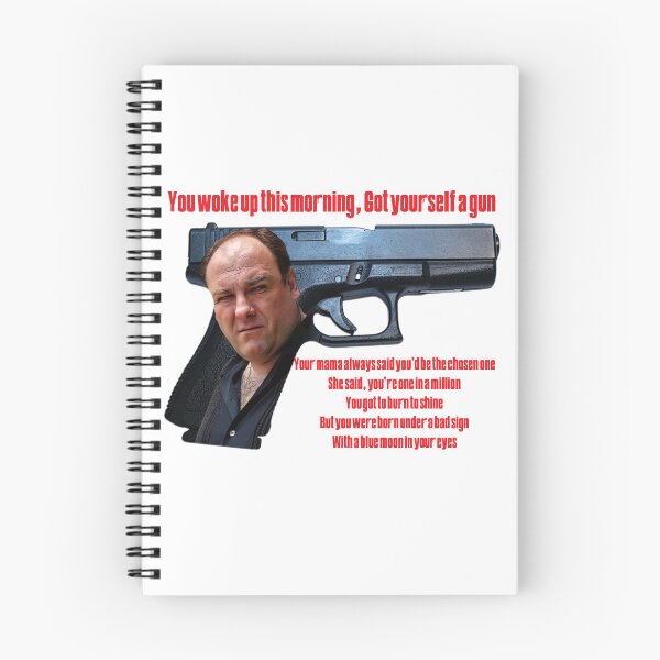 Item preview, Tony Soprano- Got yourself a gun designed and sold by Scott Bradley Musgrave.