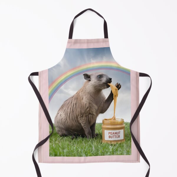 Item preview, Hyrax eating peanut butter designed and sold by NextDoorShoop.