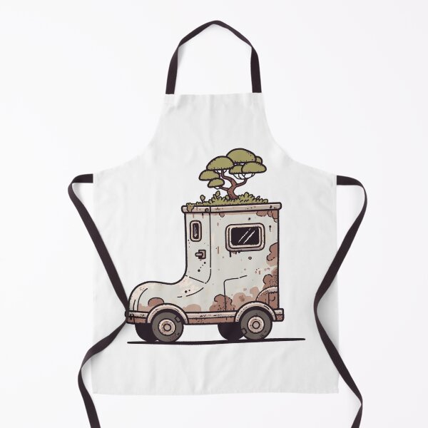 Item preview, "Botanical Ride: Boot Car with Bonsai" designed and sold by AlfredR.