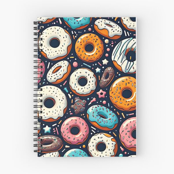 Item preview, Colorful donut pattern designed and sold by Haji  Kamora.