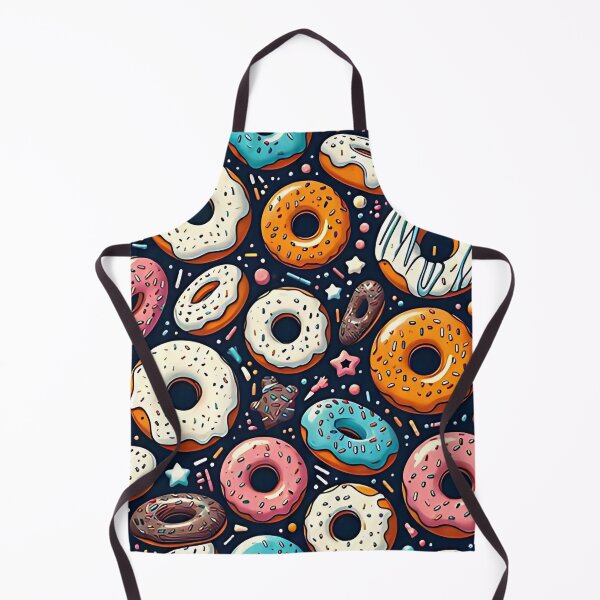 Item preview, Colorful donut pattern designed and sold by Haji Kamora.