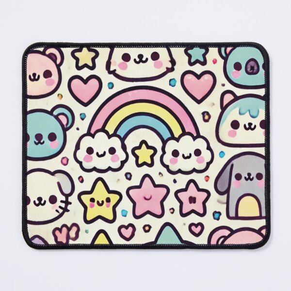 Item preview, Kawaii pattern, clouds and dreams designed and sold by DofinaSur.