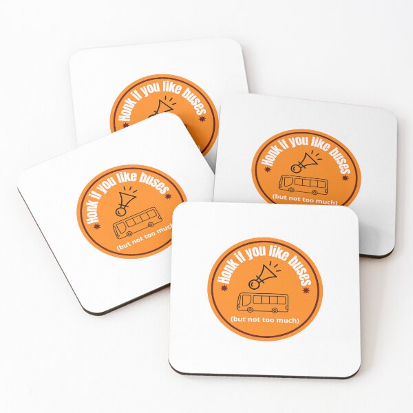 Item preview, Honk if you like buses designed and sold by TrashyTreasures.
