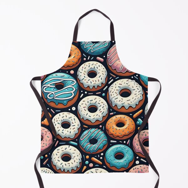 Item preview, Colorful donut pattern designed and sold by Haji Kamora.