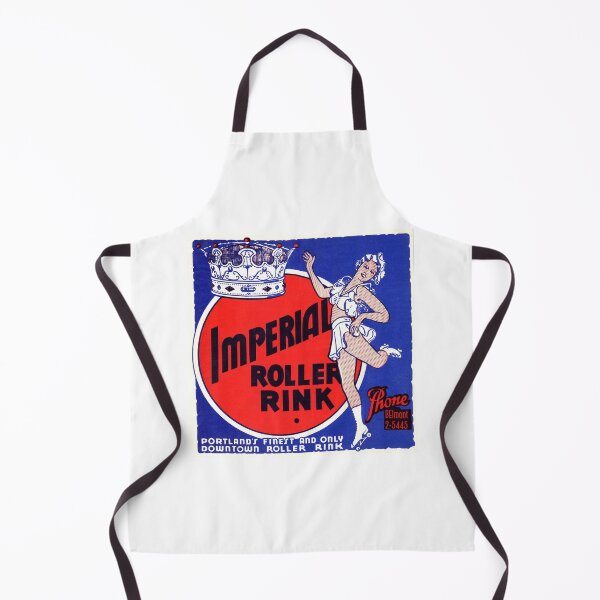 Item preview, Imperial Roller Rink Portland Oregon Roller Skating Rink Sticker Decal Label Design 2 designed and sold by tislord.