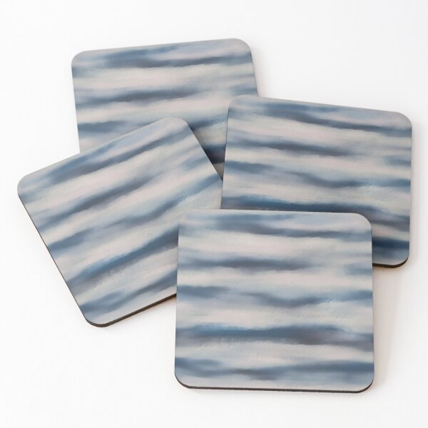 Item preview, Abstract Beachy Ombre Print designed and sold by Leufia.
