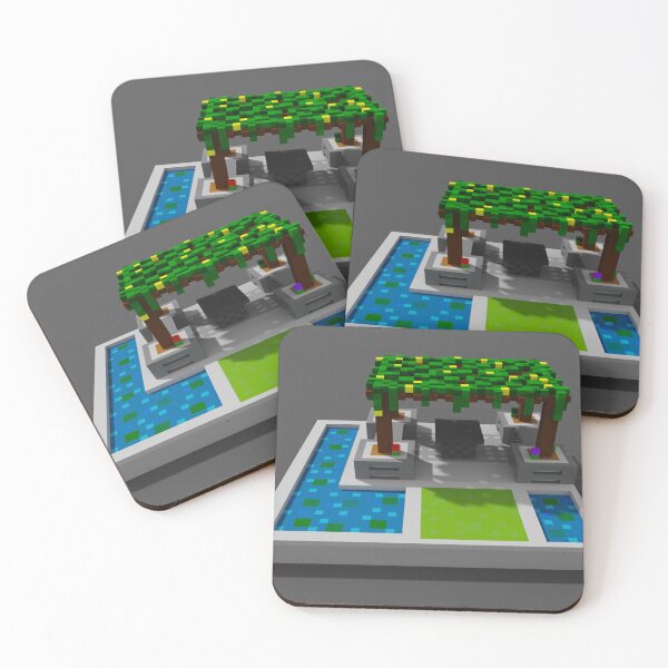 Item preview, Tranquil Retreat: A Block-Style Garden Oasis designed and sold by HPARTCreation.