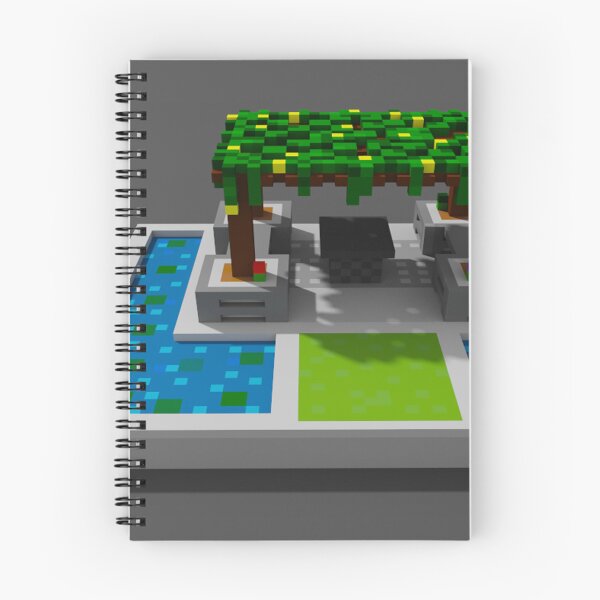 Item preview, Tranquil Retreat: A Block-Style Garden Oasis designed and sold by HPARTCreation.