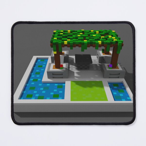Item preview, Tranquil Retreat: A Block-Style Garden Oasis designed and sold by HPARTCreation.
