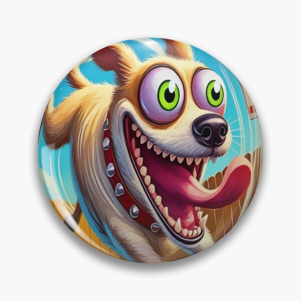 Item preview, Beware the Zoomies Zone – Whimsical Dog Art designed and sold by gleefulme.