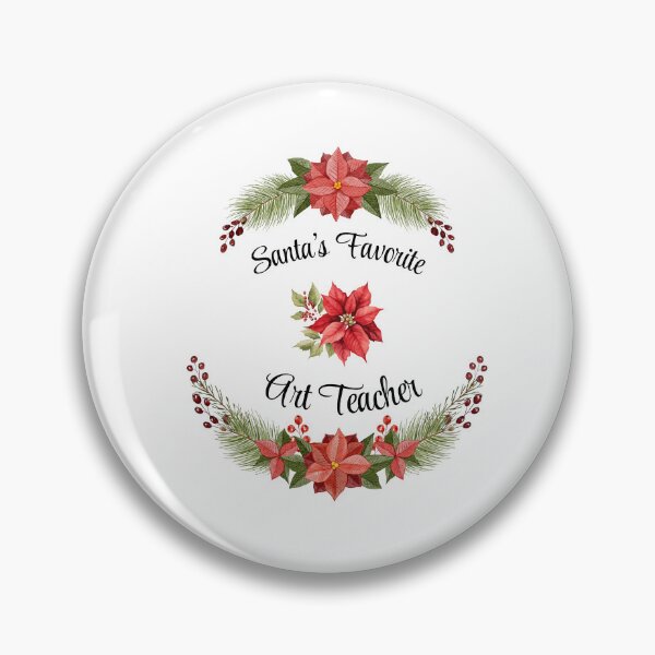 Item preview, Santa's favorite Art Teacher designed and sold by M1234s.