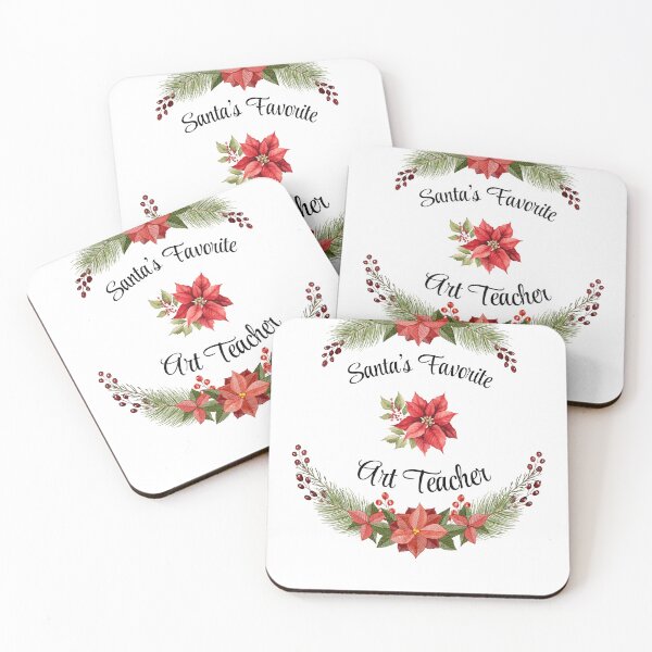Item preview, Santa's favorite Art Teacher designed and sold by M1234s.