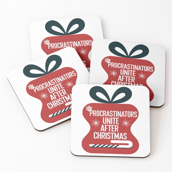 Item preview, Procrastinators Unite After Christmas designed and sold by livelifenow2024.