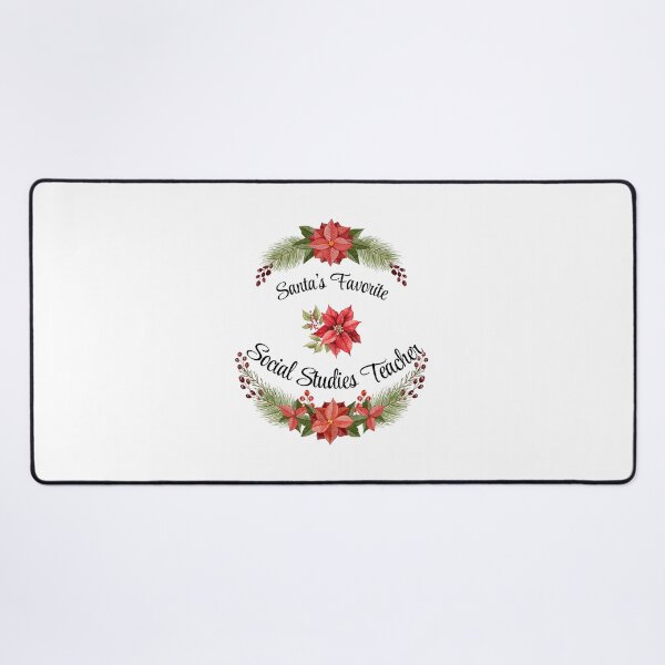 Item preview, Santa's favorite Social Studies Teacher designed and sold by M1234s.