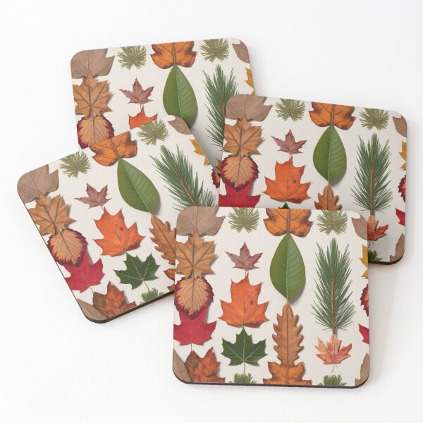 Item preview, Autumn Leaves Pattern - Nature-Inspired Botanical designed and sold by Arthaven10 ⭐⭐⭐⭐⭐.