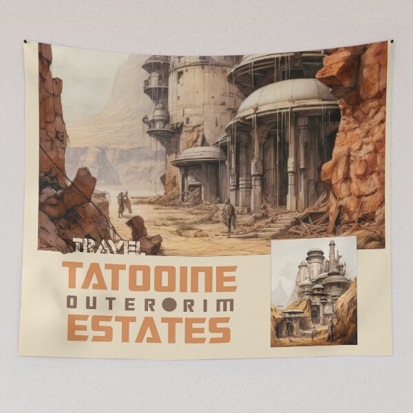 Item preview, Travel Outer Rim Tatooine Estates  designed and sold by AngelottiCR.