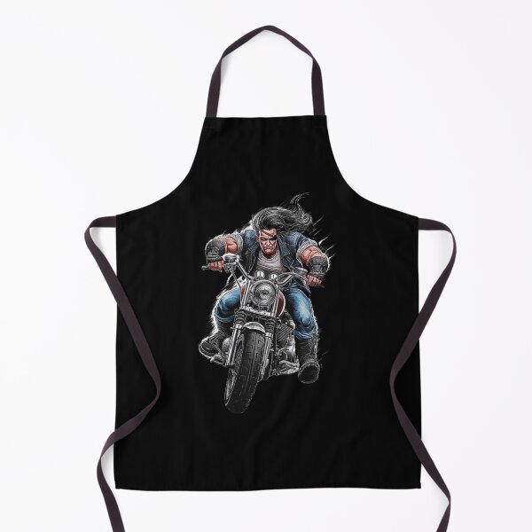 Item preview, Badass Biker with Eye Patch and Wind-Swept Hair designed and sold by love3617.