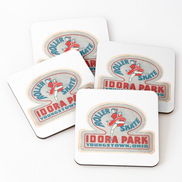 Item preview, Idora Park Youngstown Ohio Roller Skating Rink Sticker Decal Label designed and sold by tislord.