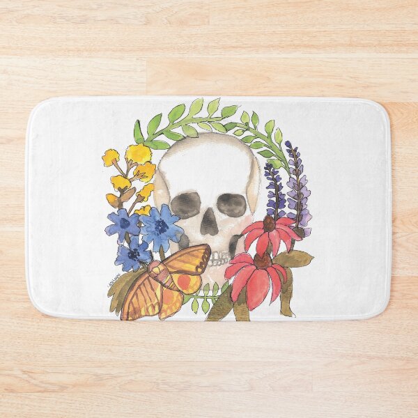Item preview, Memento Mori: Imaginary Moth Floral Wreath designed and sold by AshleyCWalker.