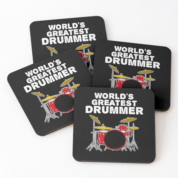 Item preview, World's Greatest Drummer, Drum Teacher Musician Funny designed and sold by doodlerob.