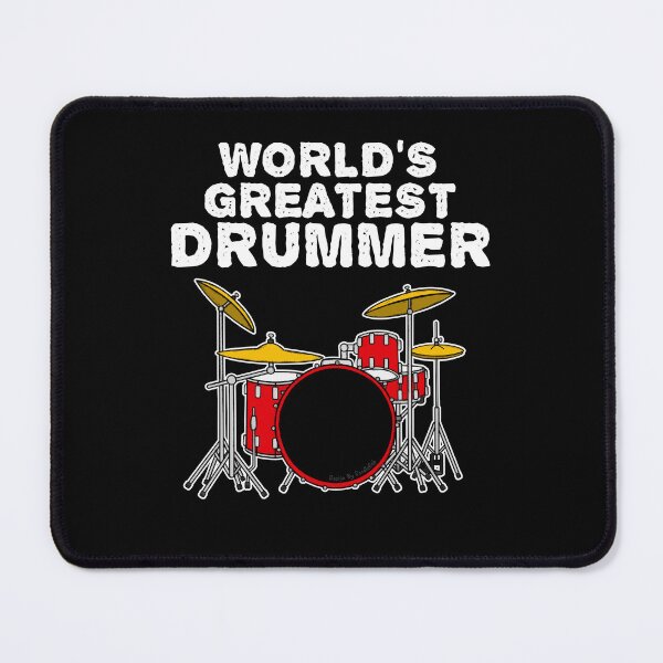 Item preview, World's Greatest Drummer, Drum Teacher Musician Funny designed and sold by doodlerob.