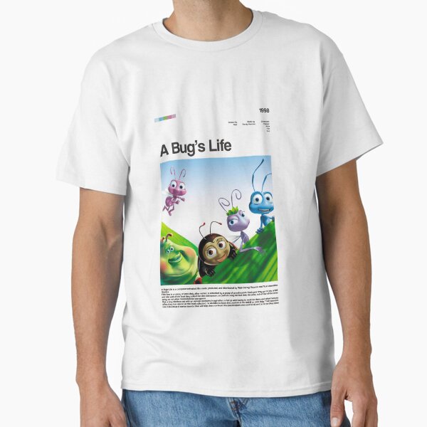 a bugs life Tシャツ 黒 100%コットン　バグズライフ Disney/Pixar】バグズ・ライフ/Tシャツ(PONEYCOMB TOKYO