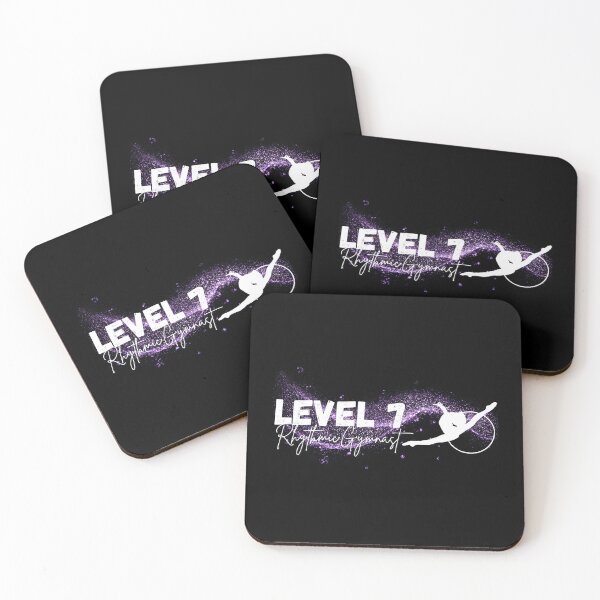 Item preview, Level 7 Rhythmic Gymnast Purple & White designed and sold by DSurwill.