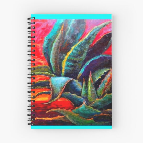 Item preview,  WESTERN DESERT BLUE AGAVE ART designed and sold by sharlesart.