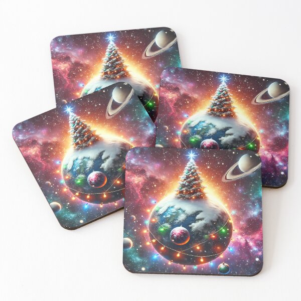 Item preview, "Magical Christmas tree in space." designed and sold by OrbitOdyssey.