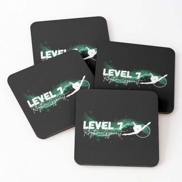 Item preview, Level 7 Rhythmic Gymnast Green & White designed and sold by DSurwill.