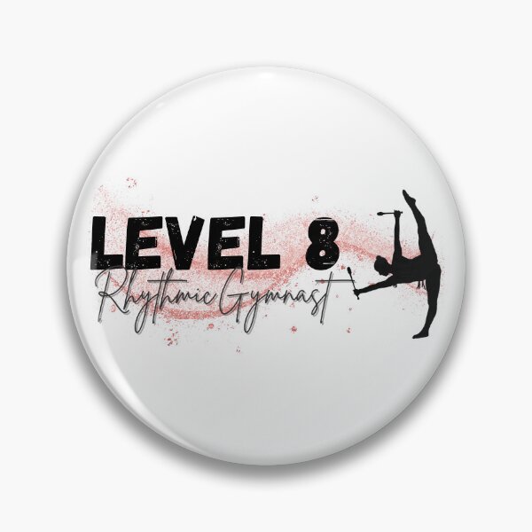 Item preview, Level 8 Rhythmic Gymnast Pink & Black designed and sold by DSurwill.