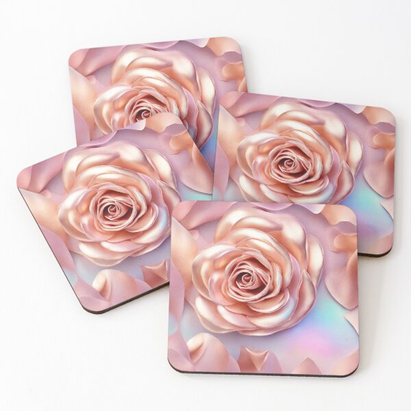 Item preview, Rose Gold Radiance in Soft Pastel Shades 3 designed and sold by Tom-Johnson.