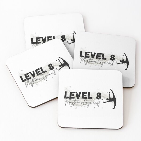 Item preview, Level 8 Rhythmic Gymnast Gray & Black designed and sold by DSurwill.