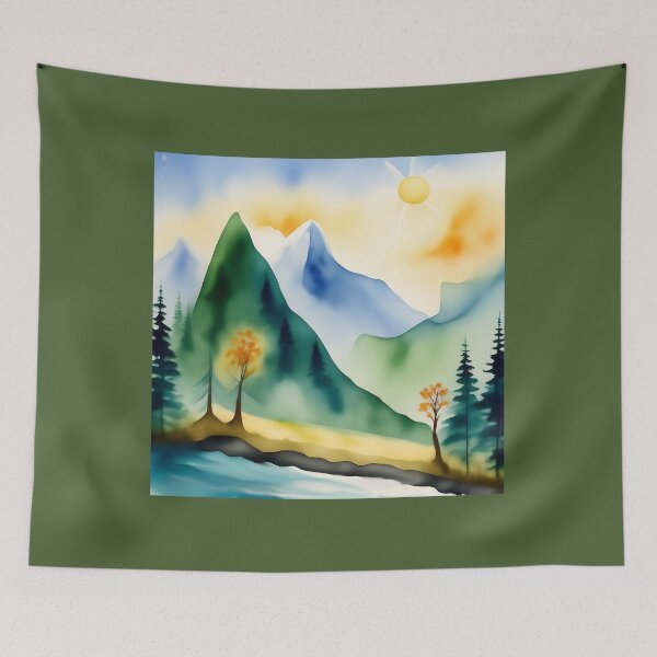 Item preview, Green Mountains designed and sold by shabadakid.