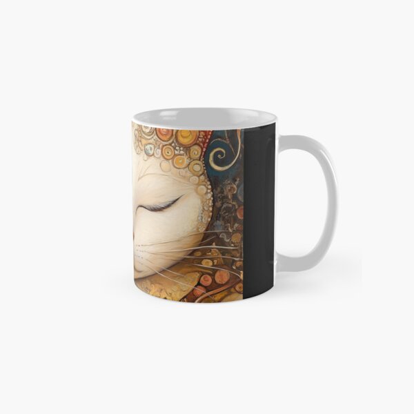 Item preview, Whimsical Klimt cat portrait4 designed and sold by peterlawrence13.