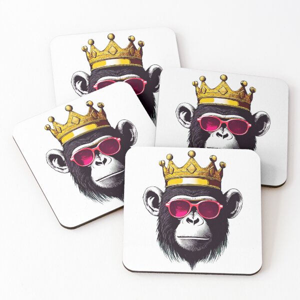 Item preview, Monkey King with Crown and Shades 3 designed and sold by Tom-Johnson.
