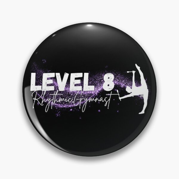 Item preview, Level 8 Rhythmic Gymnast Purple & White designed and sold by DSurwill.