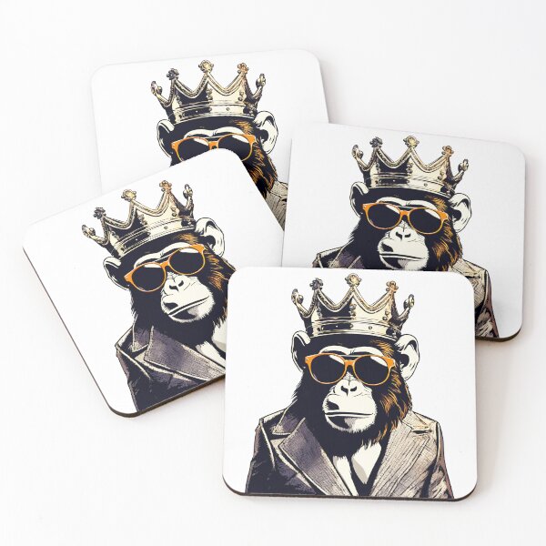 Item preview, Monkey King with Crown and Shades 4 designed and sold by Tom-Johnson.