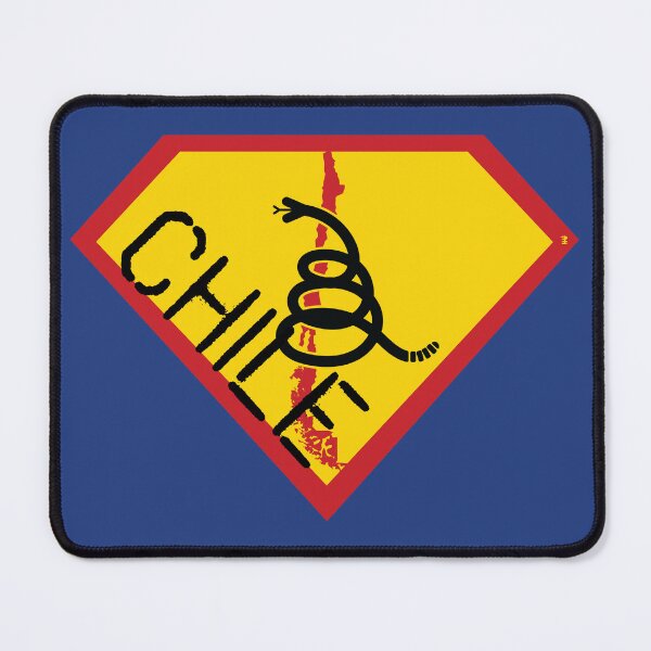 Item preview, CHILE Spell Out - Freedom Is The Superpower - Modern Gadsden Snake Flag - Dont Tread On Me SUPERHERO design designed and sold by pelagio.