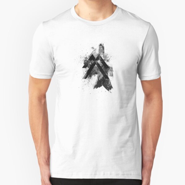 Inked Mountain Crest Slim Fit T-Shirt