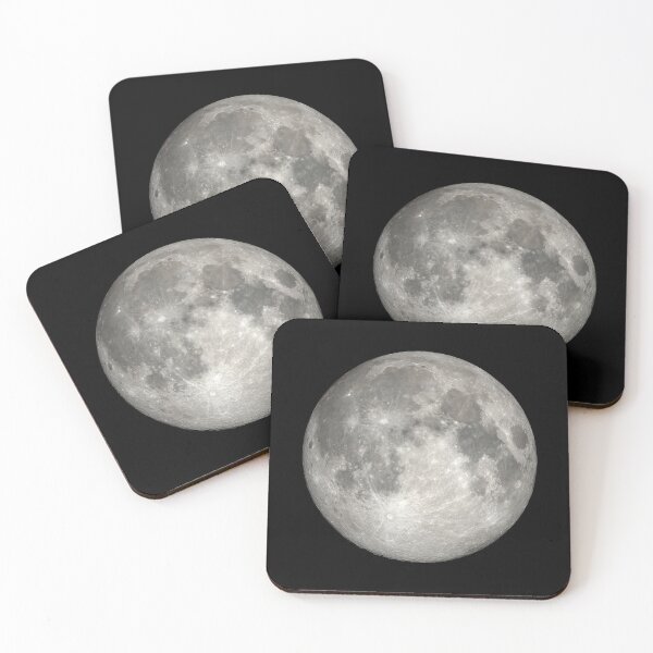 Item preview, Full Moon Serenity – A Radiant Lunar Night Sky Vision designed and sold by Steven's Space.