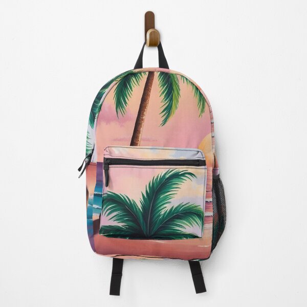 Item preview, two palm trees on the beach sand designed and sold by AA-designstore.