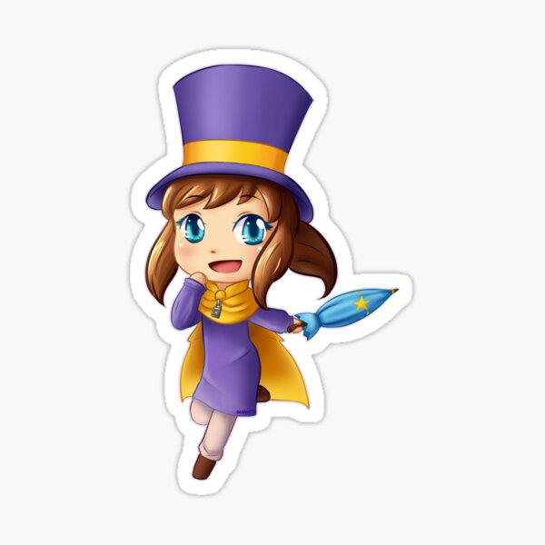 Hat Kid Sticker