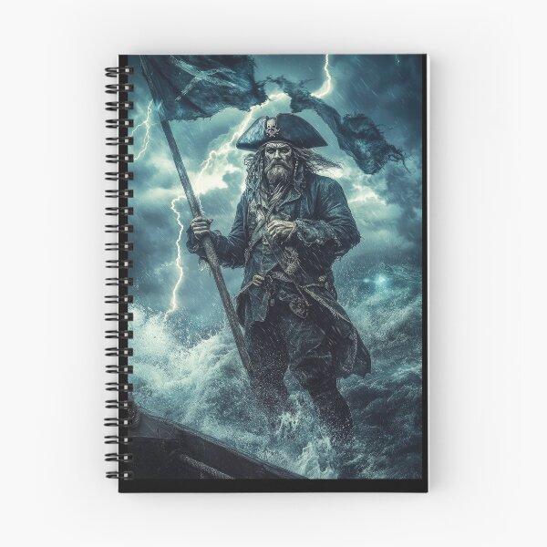 Item preview, Fierce Pirate Holding a Dagger Menacingly designed and sold by artwaves.