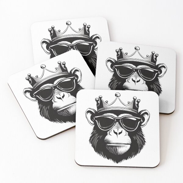 Item preview, Monkey King with Crown and Shades 7 designed and sold by Tom-Johnson.
